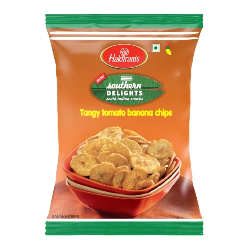 Haldiram tangy tomato banana chips (200 gms)
